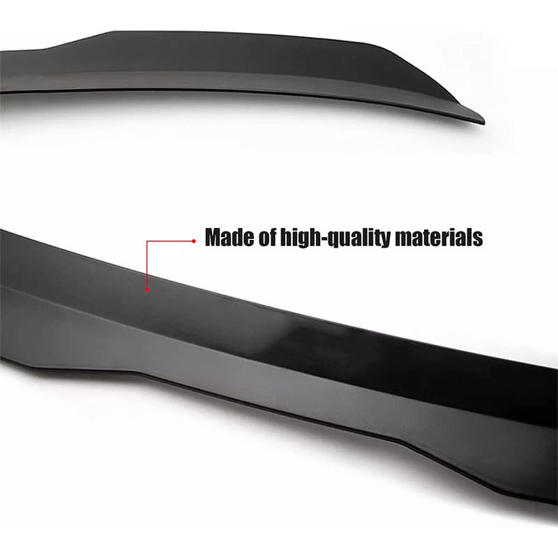 Aleron D Maleta Hatchback Sedan Lip Trasero Spoiler Brillant