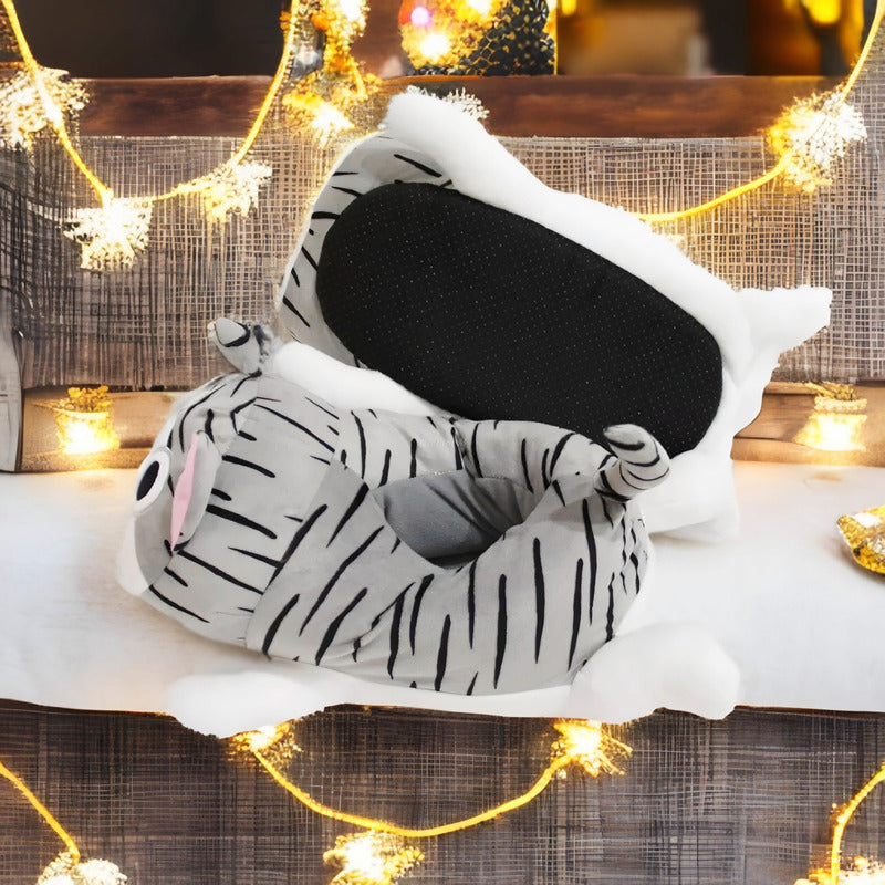 Pantuflas De Anime Cerradas Acolchadas Para Invierno T36-41