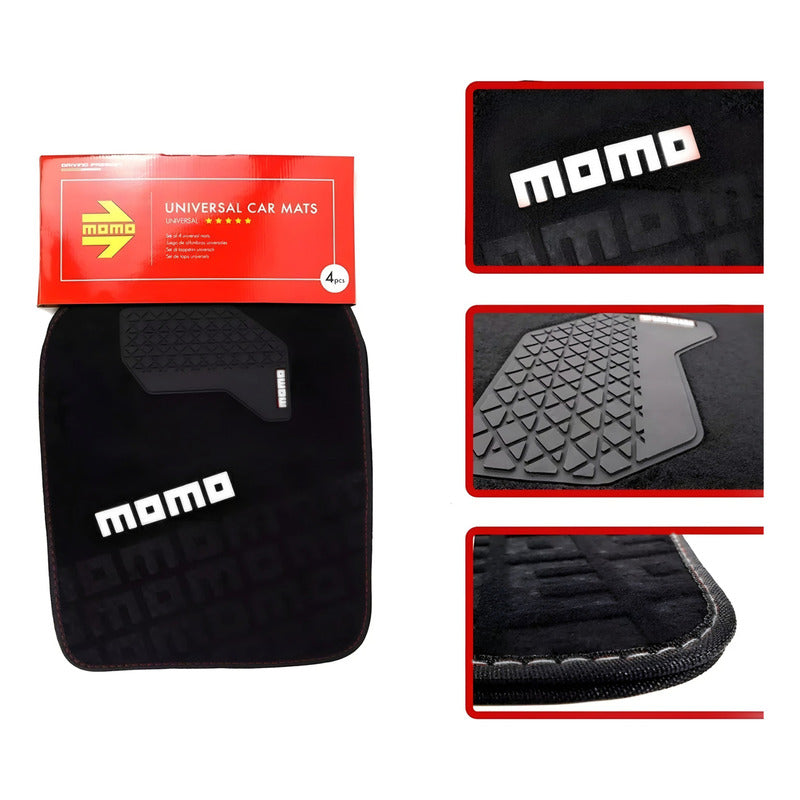 Alfombra Cubre Pisos Momo Italy Original 4 Pcs/r&c