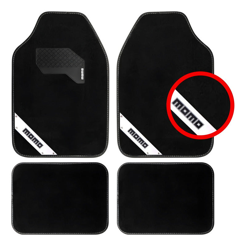Alfombra Cubre Pisos Momo Italy Original 4 Pcs/r&c