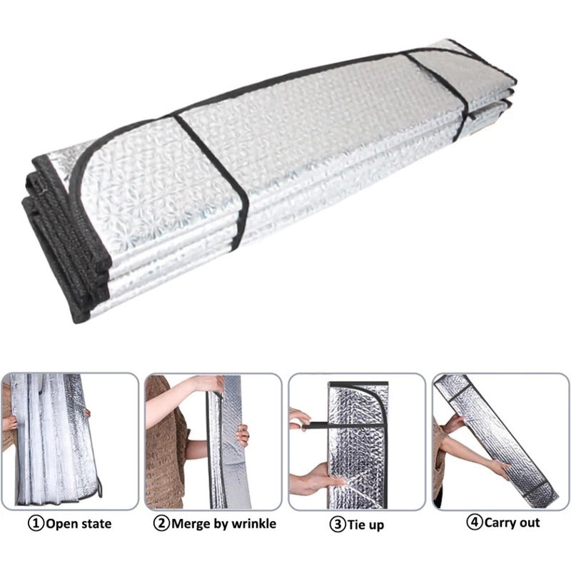 Tapa Sol Protector Solar De Parabrisa 140 X 70cm Sombrilla