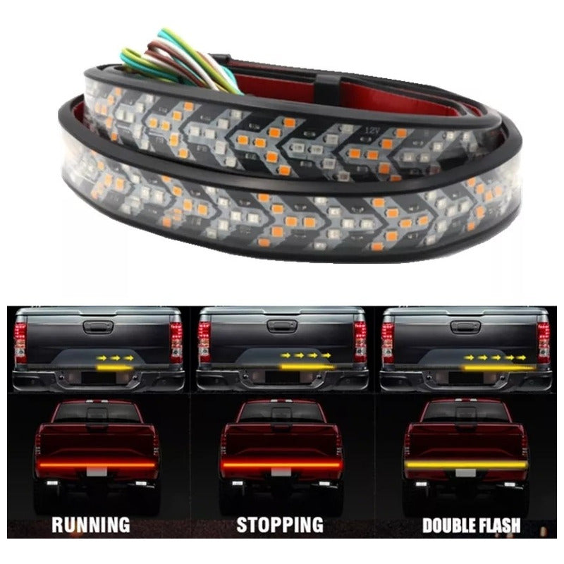 Tercera Luz De Freno Tira Led Auto Camioneta Pick Up Furgón