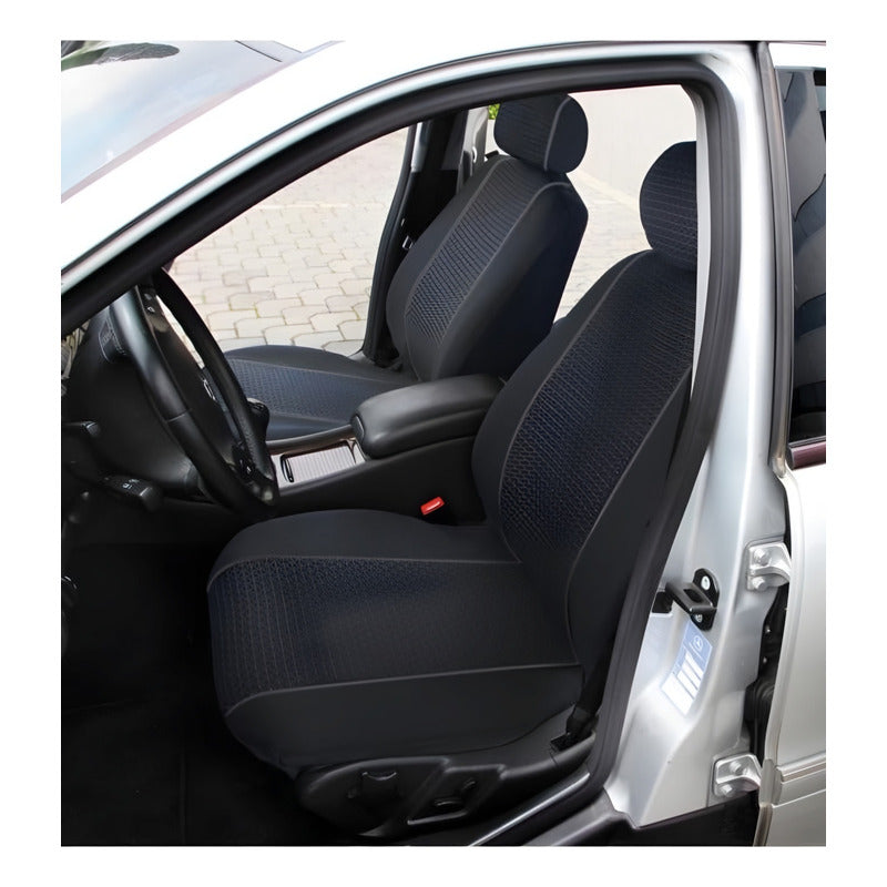 X2 Funda Cubre Asiento Delantero 3pcs 2 Asientos Kmt/r&c