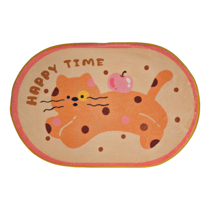 Limpiapiés Alfombra Bienvenida Baño Dormitorio Decora Kawaii