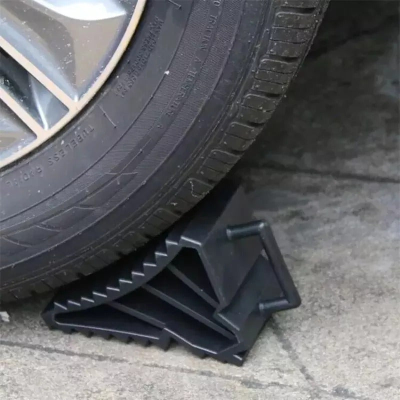 Pack 4 Cuña Para Auto Camionetas Antideslizamiento Abs /r&