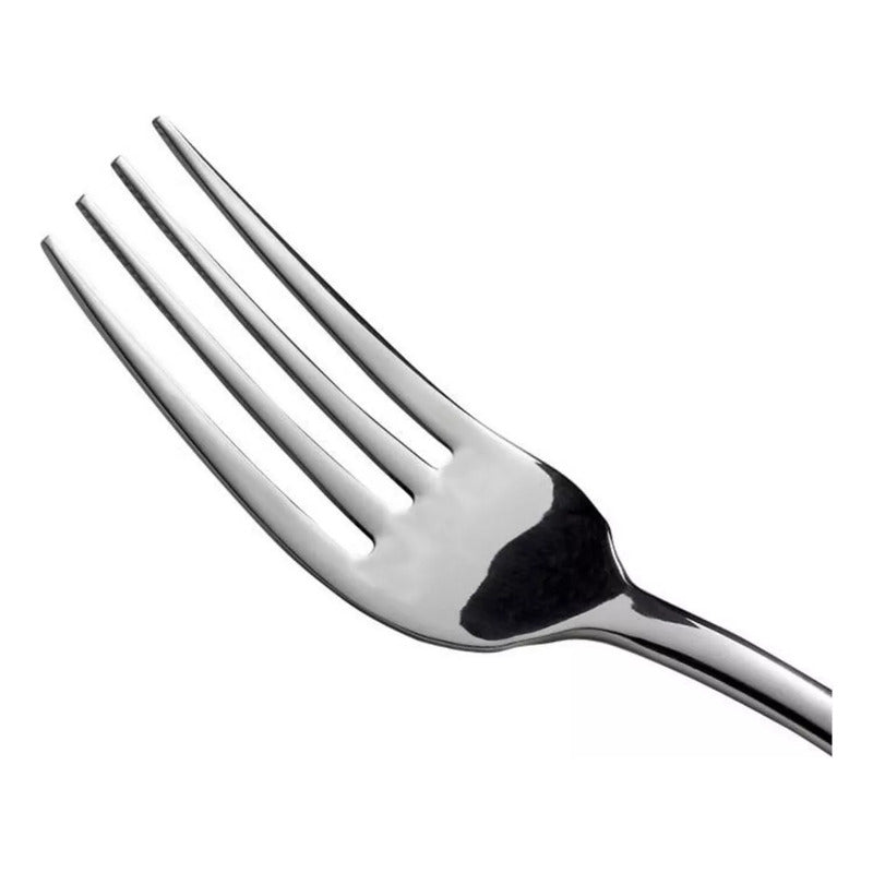 X3 Tenedor De Mesa Acero Inoxidable Tenedor Elegante 20cm
