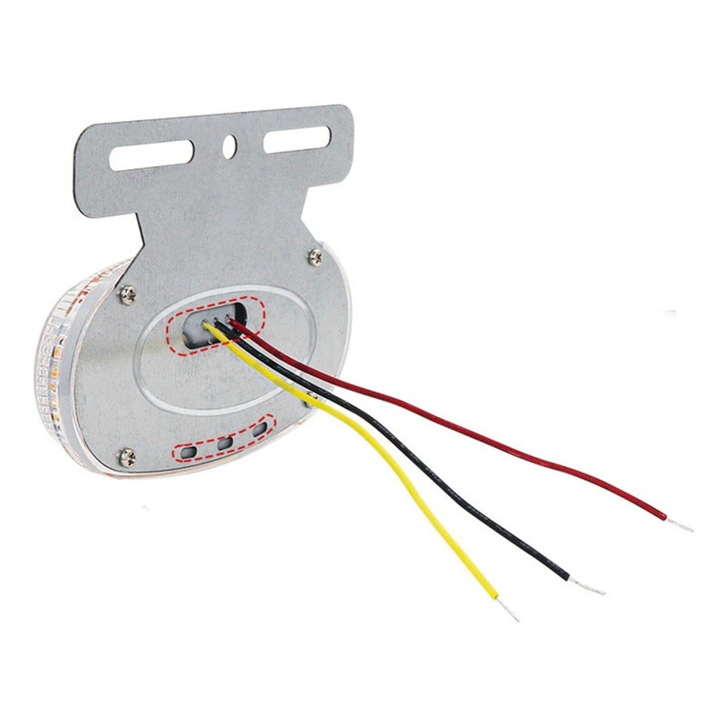X2 Luz Led Lateral Luz De Trocha Posición Trasera 24v /ryc