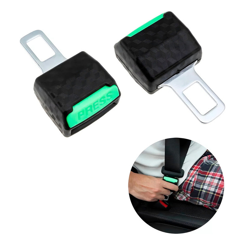 X2 Hebilla Cinturón De Seguridad Extensor Cinturón Auto/ R&c