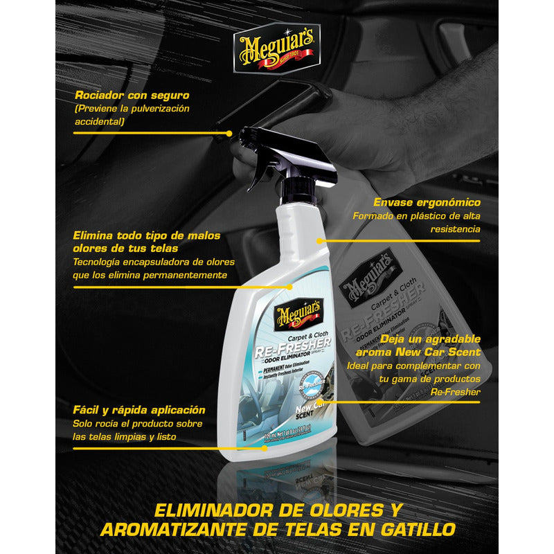Eliminador De Malos Olores Meguiars Carpet&cloth Refresher