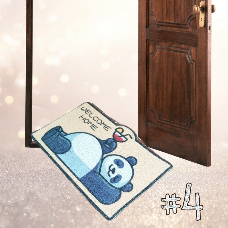 Limpiapiés Alfombra: Bienvenida Mascota Cocina Baño Decora