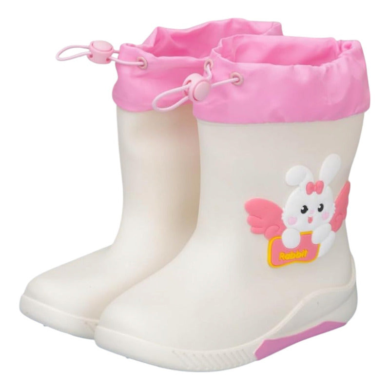Bota De Agua Niño Niña Impermeable Lluvia Nieve 1822