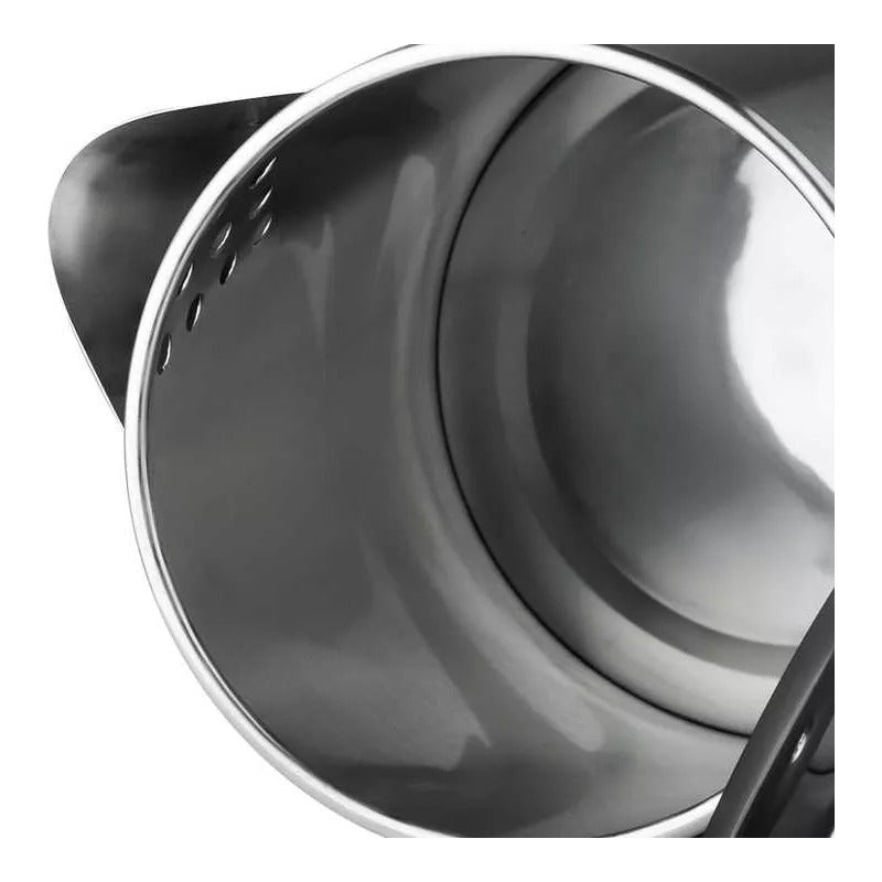 Hervidor Eléctrico Cromado De Acero Inoxidable 2l 1500w /ryc