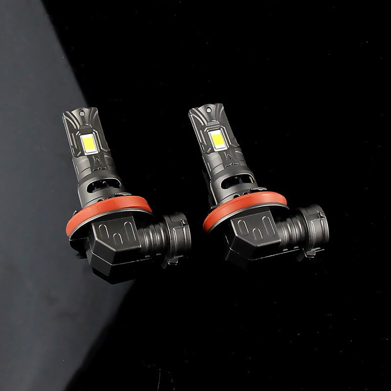 X2 Ampolleta Turbo Led 12v 800w Auto Conector H11 Sin Cables