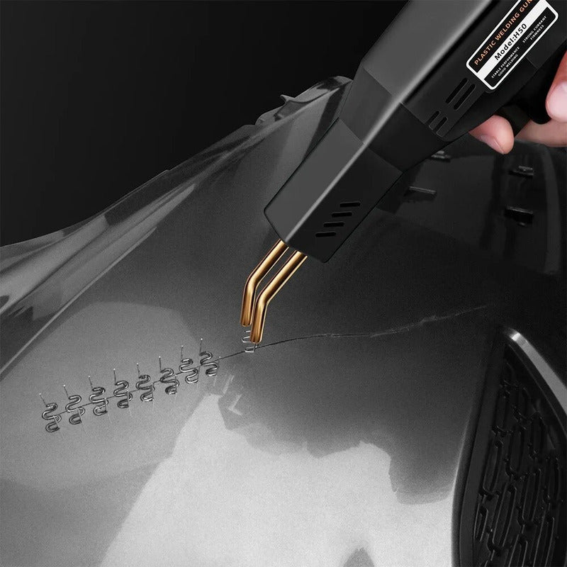 Pistola Soldadora De Plástico Cautin Repara Parachoques Auto