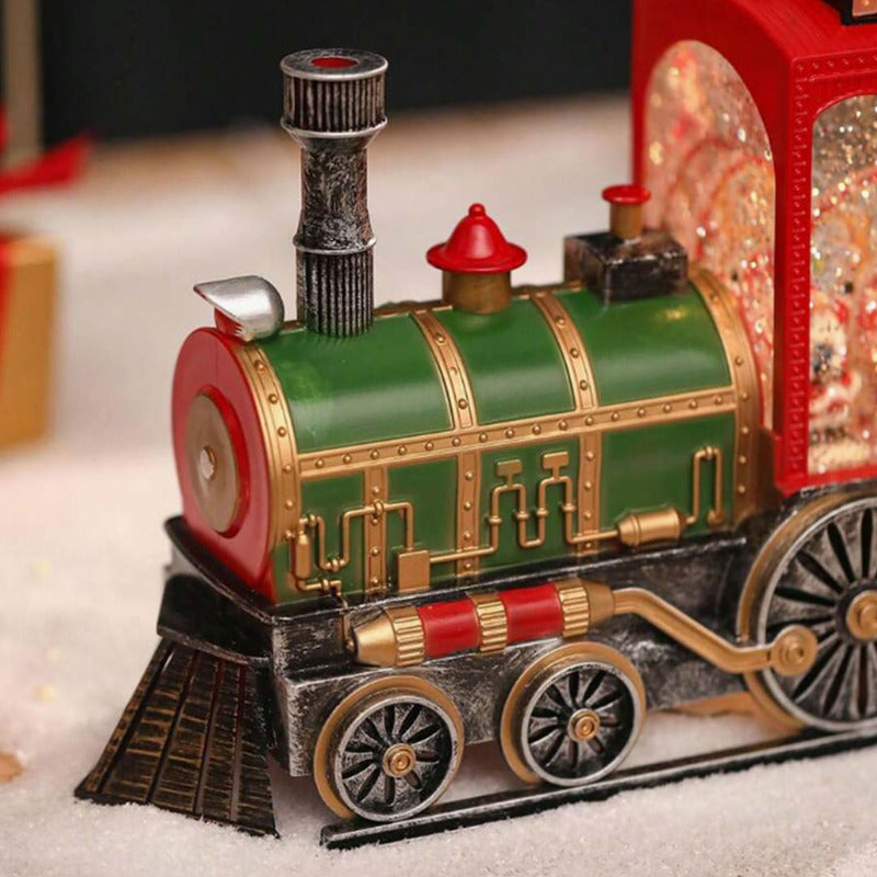 Tren Navideño Farol Cn Luz Musica Lampara Musica Vagon Navid