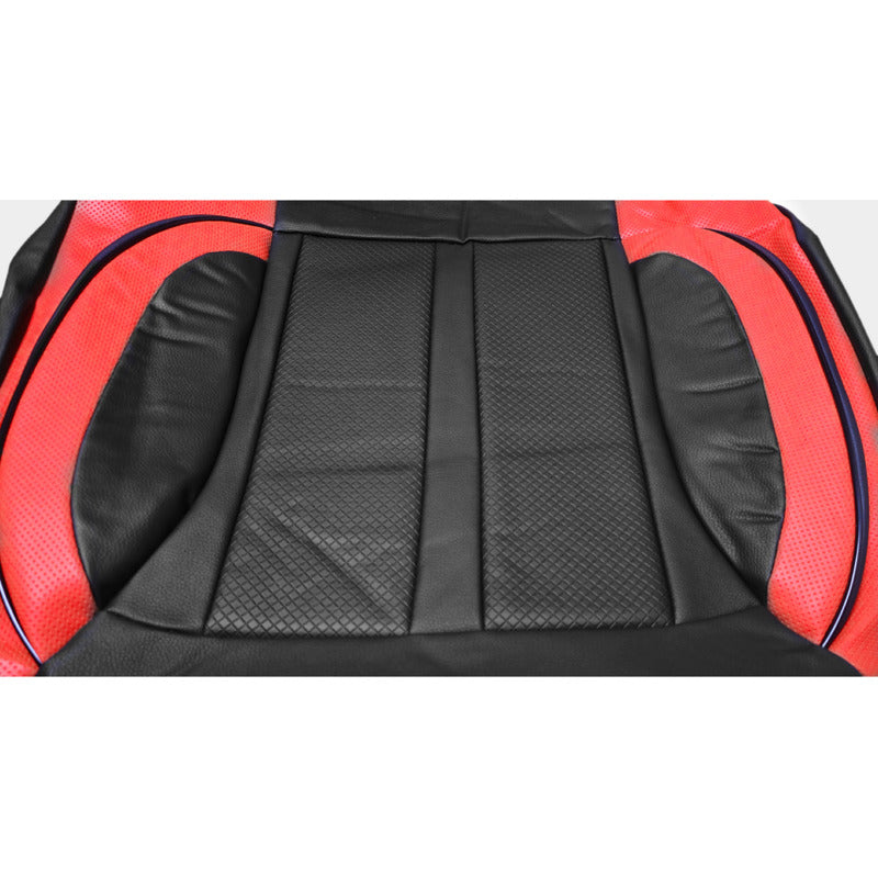 Set 11pcs Funda Cubre Asiento 100% Ecocuero Cn Bolsillo 2304