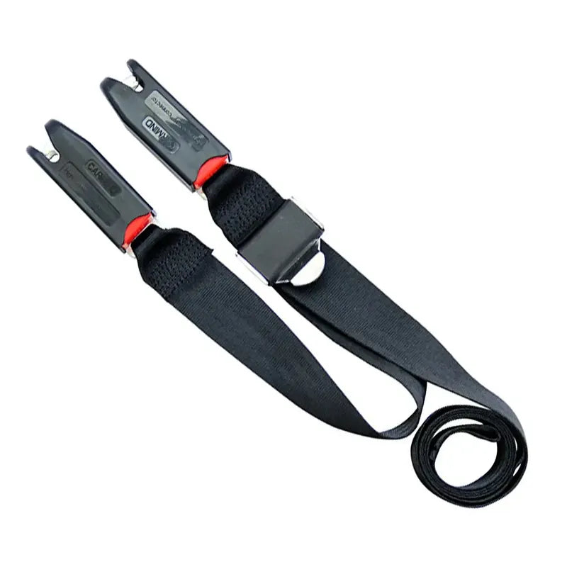 Cinturón De Seguridad Fijación Isofix Para Sillas Bebé Niñ@ Negro