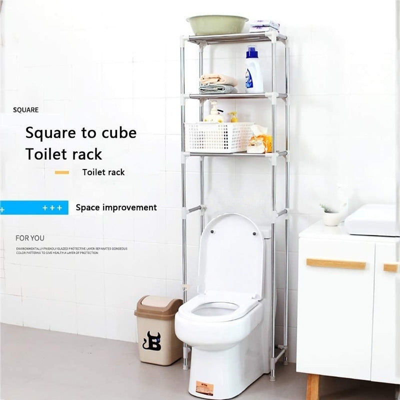 Rack Organizador De Baño Estante Baño Mueble Lavandería/ Ryc