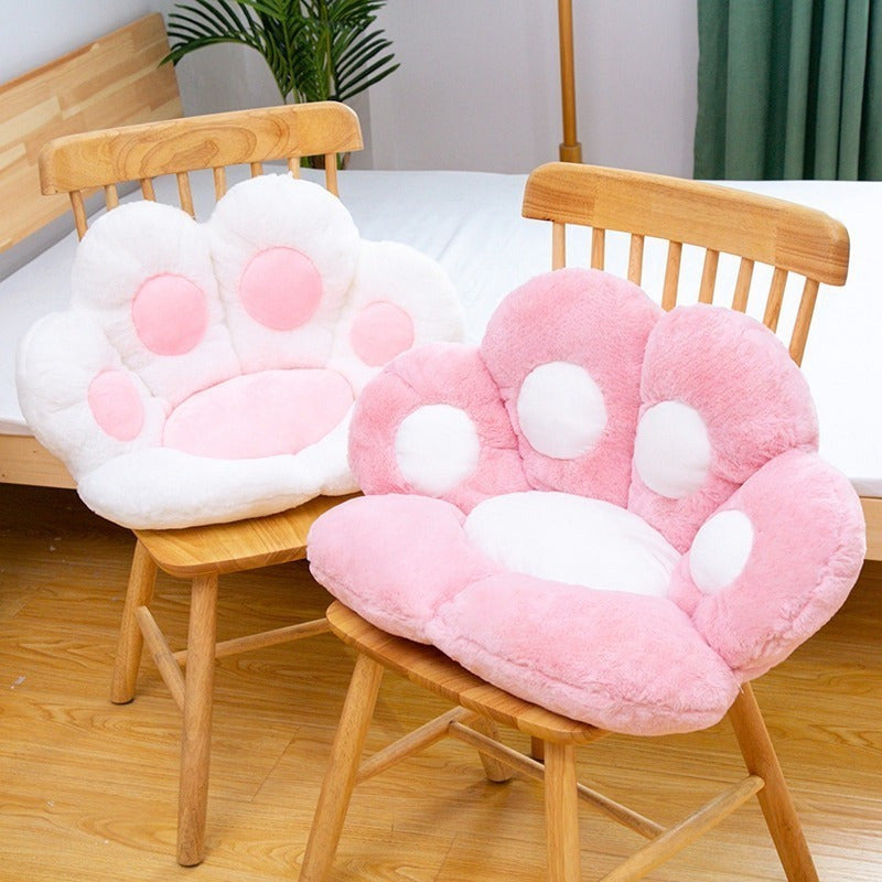 Cojín Para Silla Asiento Peluche Garrita Gato Mueble Mascota