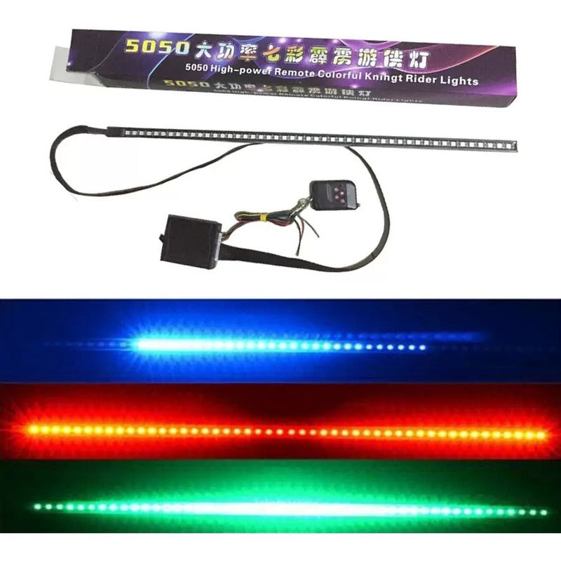 Tira Led Rgb Barra Led 5050 Con Control 56cm Auto Tunning