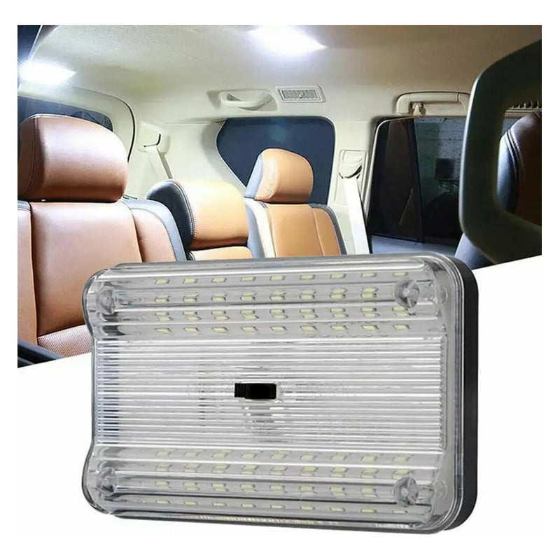 Luz De Interior Led De Techo Para Auto Universal 36led Blanc