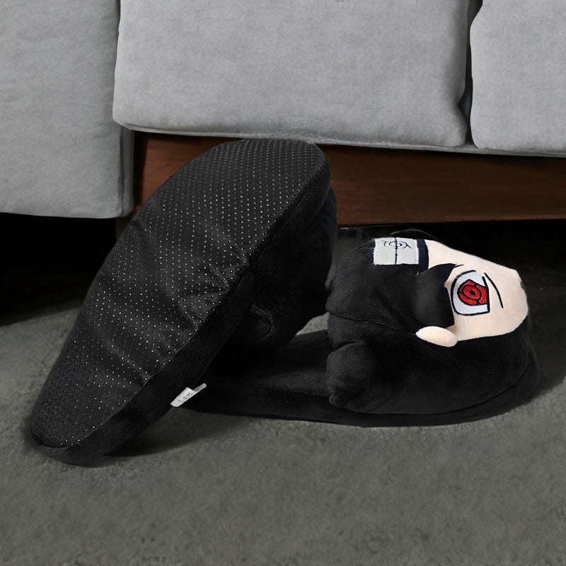 Pantuflas Abiertas De Anime Acolchadas Para Invierno T36-41