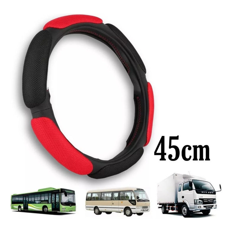 Funda Cubre Volante 45cm Para Camión 3d Acolchado/ Ryc