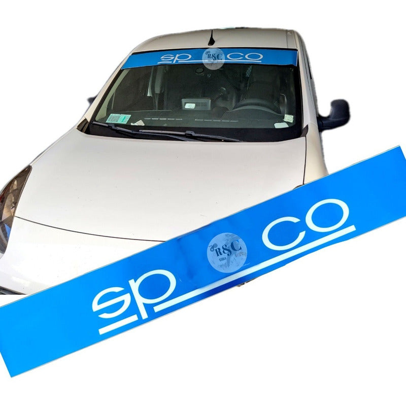 Vinilo Franja Sticker Parabrisas Spar Auto Universal /r&c