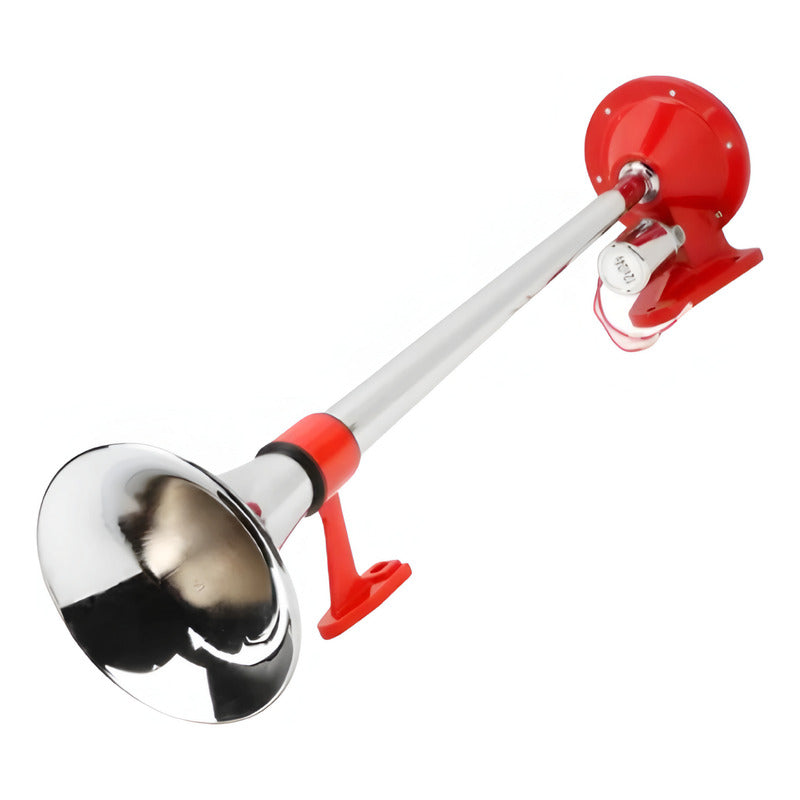 Bocina De Aire Eléctrica Trompeta 61cm 12v/24v 110db Camión