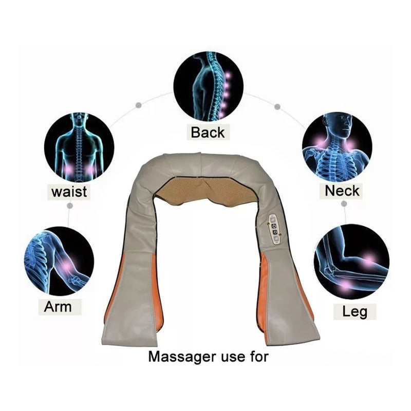 Masajeador Eléctrico Cervical Para Cuello Multifunciona /r&c