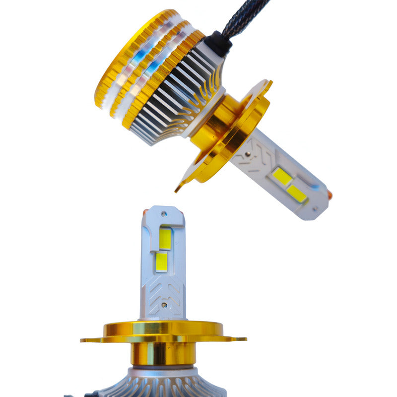 X2 Ampolleta Turbo Led 86000lm 18000w Q120pro H4 12-36v Auto