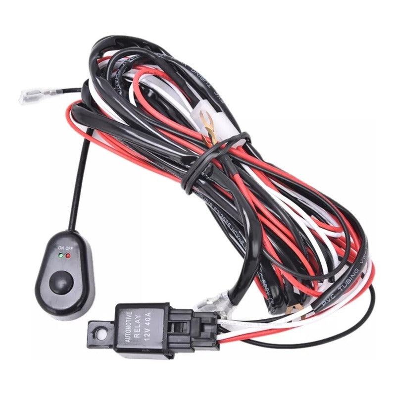 Kit Cableado Instalación Neblineros + Switch Y Relay Ramal