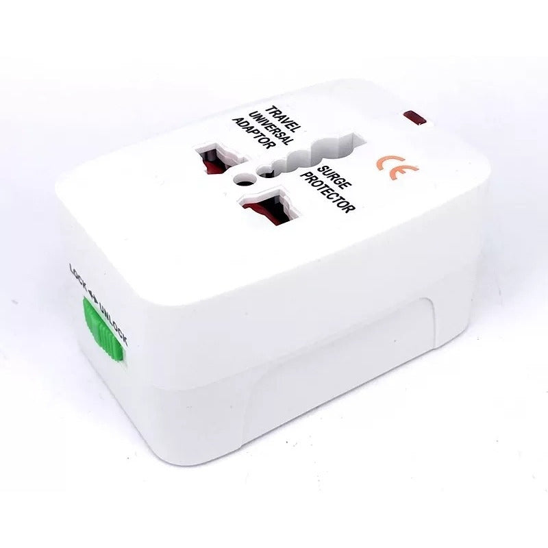 Adaptador De Enchufe Viajero Conector Universal Para Viaje