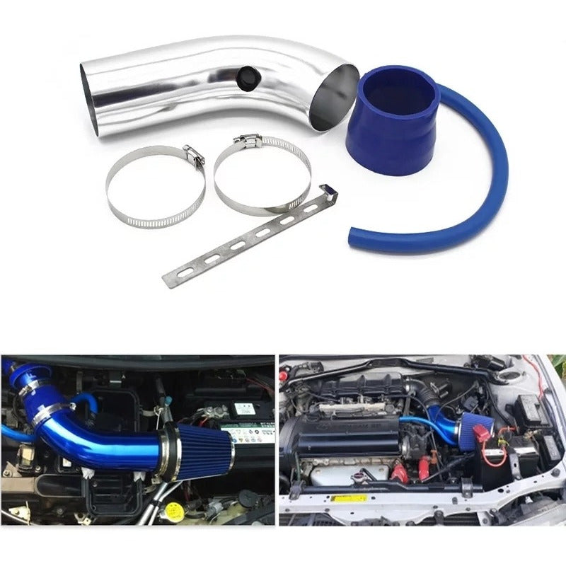Kit Inducción De Aluminio Tuning 3 Pulgadas + Acople