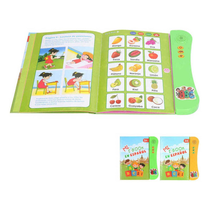 Libro Interactivo Con Sonido En Español Niño/niña Aprendizaj
