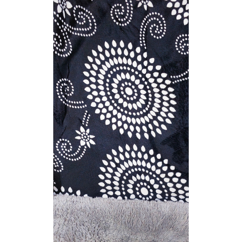 Cobertor Plush 1.5p Plumón Cubrecama Chiporro +funda Inviern