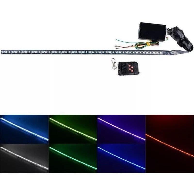 Tira Led Rgb Barra Led 5050 Con Control 56cm Auto Tunning