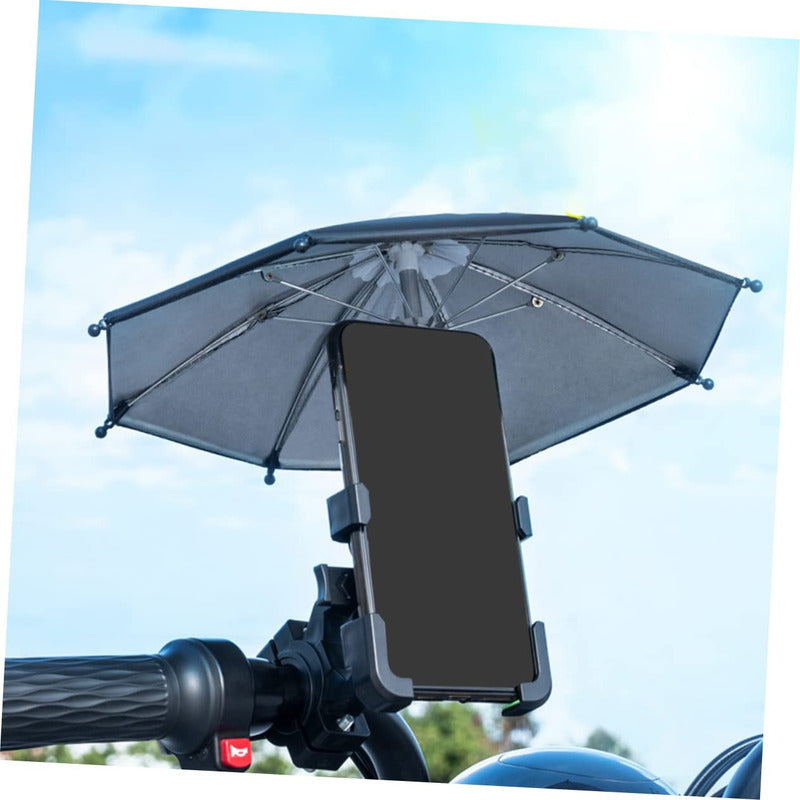 Soporte De Celular Para Moto Y Bici Con Paraguas Invierno