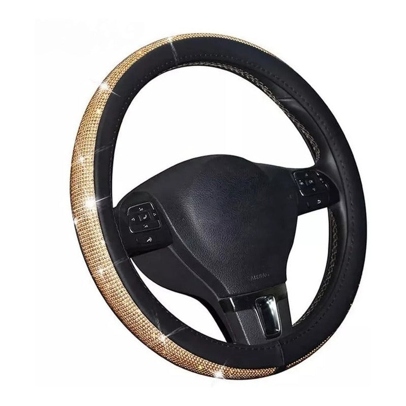 Funda Cubre Volante De Auto Antideslizante Cristal Universal