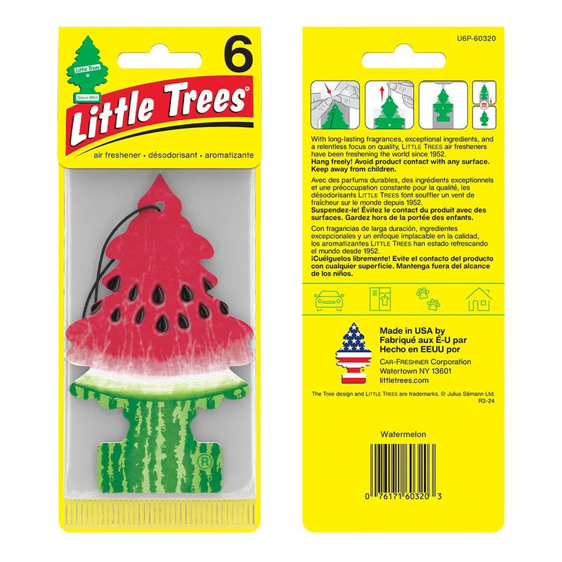 X24 Pino Aromático Colgante Para Auto Casa Little Trees /r&c