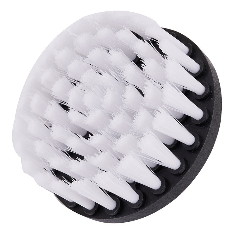 Kit Lavado De Auto 4 Cepillos Cn Broca Para Taladro Limpieza