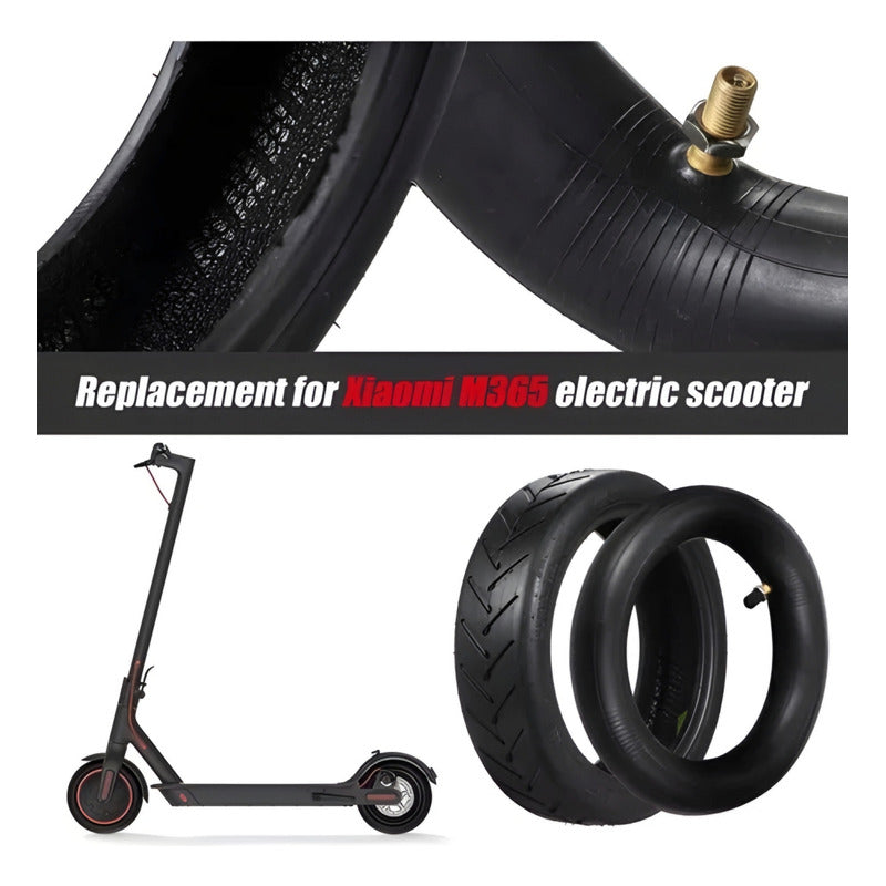 Kit Neumático + Cámara D Scooter Eléctrico 8.5'' 8 1/2x2 R&c