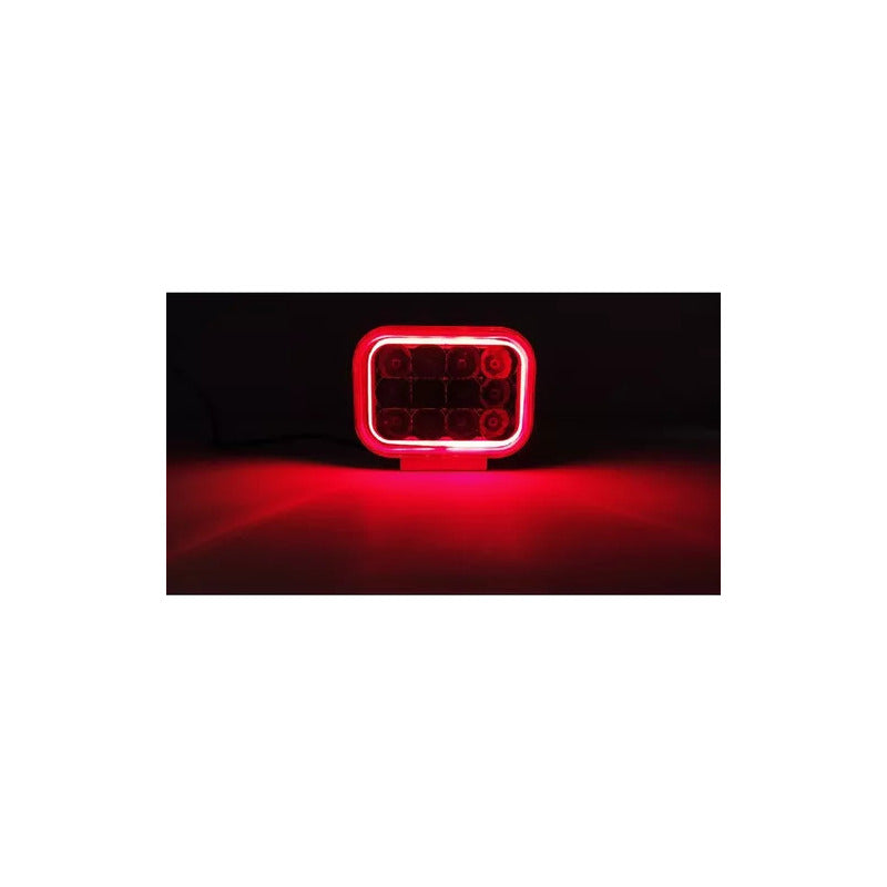 X2 Neblinero 12 Led Aro Rgb 5funciones Auto Moto Foco 12-24v