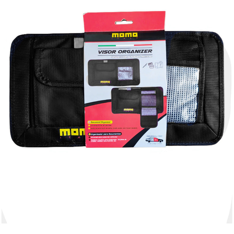 Organizador Para Tapa Sol Momo Organizador Multiuso D Visera