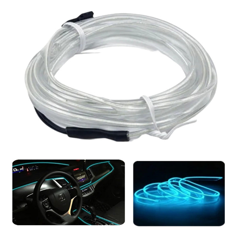 Hilo Decorativo Con Luz Led 3 Metros Interior Auto Tuning
