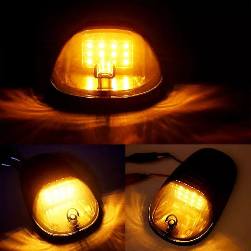 X5 Luz Led De Techo Ahumada Camioneta Suv + Interruptor 12v