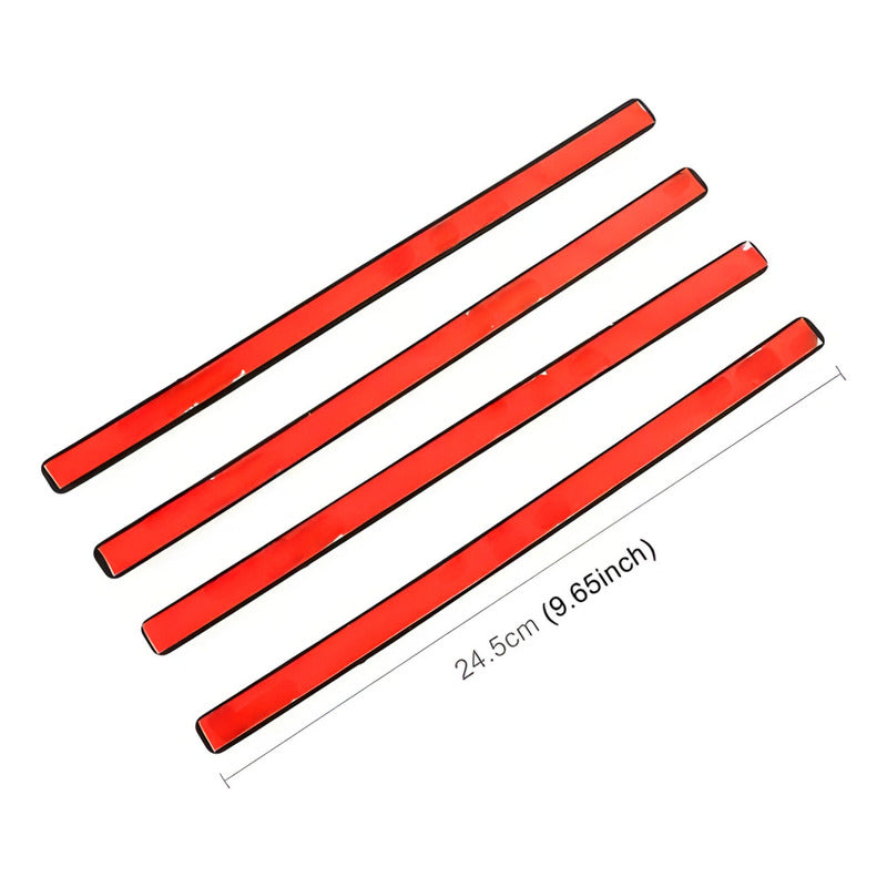 X4 Bumper Protector De Parachoque Anticolosión Goma Adhesivo