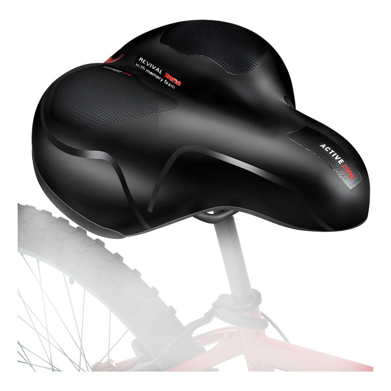 Sillin Asiento D Bicicleta Antiprostático Acolchado Meryfoam