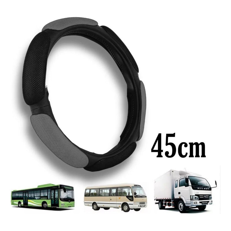 Funda Cubre Volante 45cm Para Camión 3d Acolchado/ Ryc