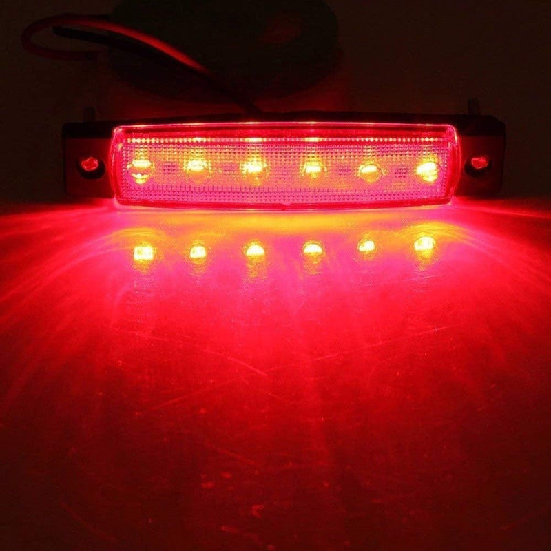 X10 Luz Led De Trocha Lateral Posición Bivoltaje 12-24v 6led
